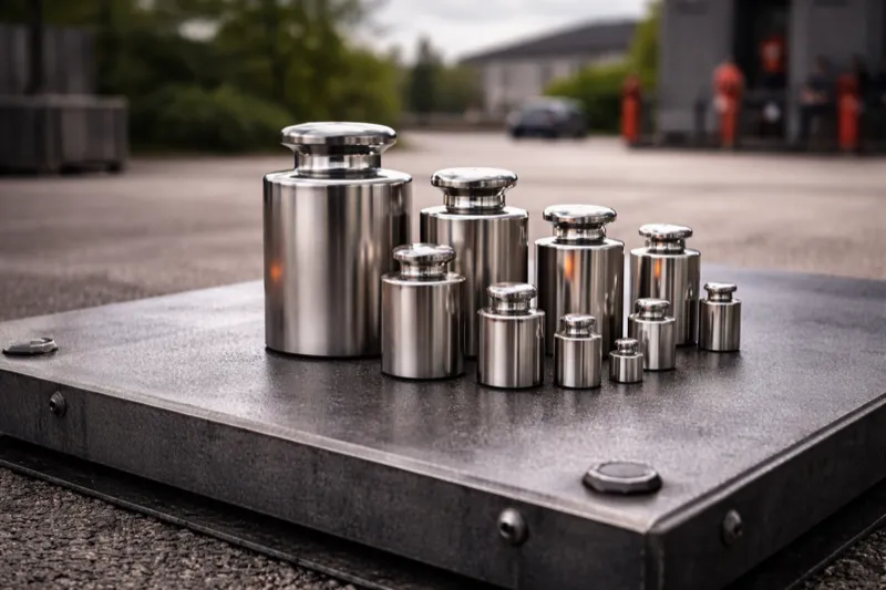 Eichgewichte für Waagenkalibrierung