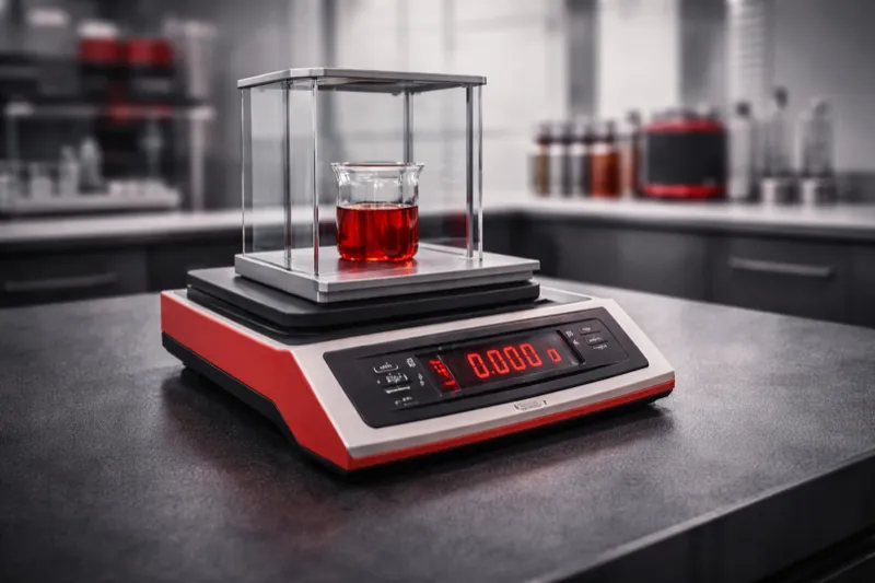 Präzisionslaborwaage für wissenschaftliche Messungen